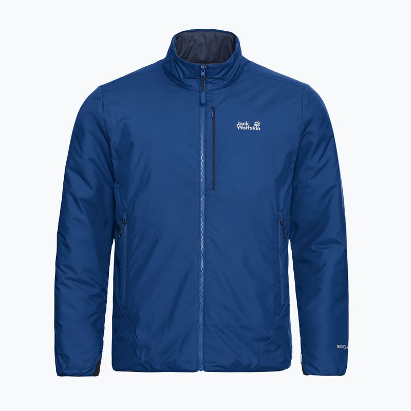 Vyriška pašiltinta striukė Jack Wolfskin Trail Light Ins 2IN1 blue orchid 8