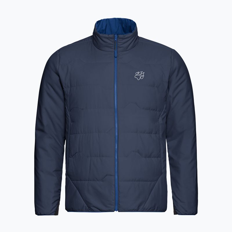 Vyriška pašiltinta striukė Jack Wolfskin Trail Light Ins 2IN1 blue orchid 11