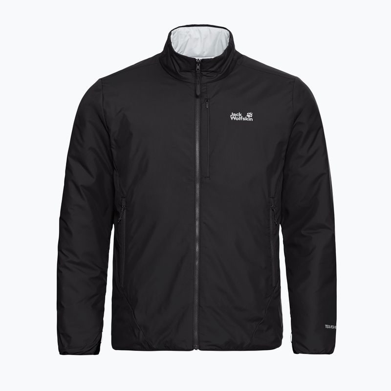 Vyriška pašiltinta striukė Jack Wolfskin Trail Light Ins 2IN1 black 8