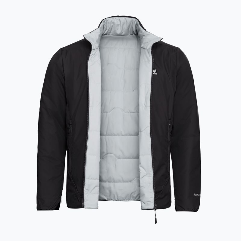Vyriška pašiltinta striukė Jack Wolfskin Trail Light Ins 2IN1 black 9