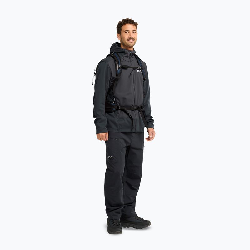 Vyriška softshell striukė Jack Wolfskin Skyvail phantom 2