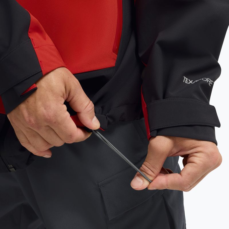 Vyriška lietpaltė Jack Wolfskin Rockpaw 3L siren red 6