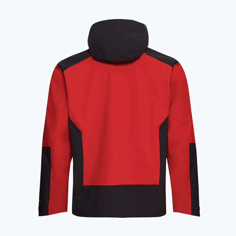 Vyriška lietpaltė Jack Wolfskin Rockpaw 3L siren red 8