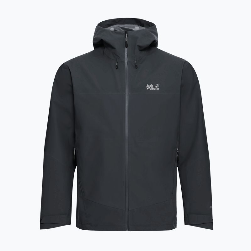 Vyriška lietpaltė Jack Wolfskin Rockpaw 3L phantom 7