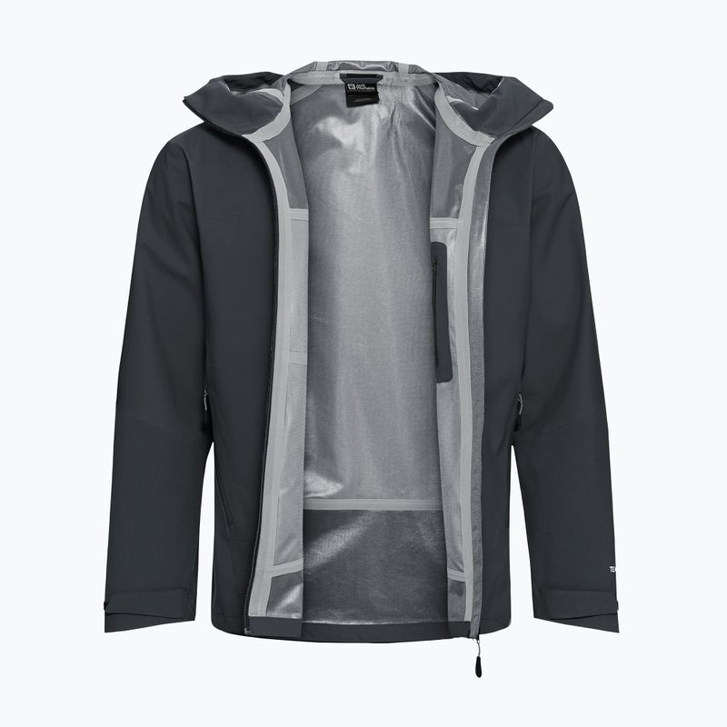 Vyriška lietpaltė Jack Wolfskin Rockpaw 3L phantom 9