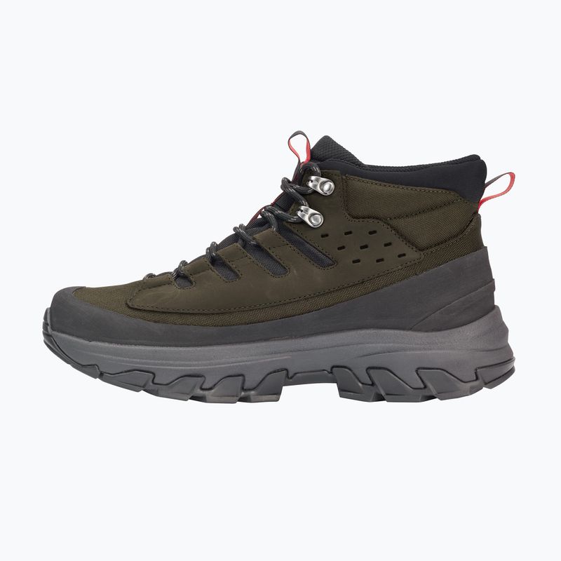 Vyriški turistiniai batai Jack Wolfskin Apex Hike Texapore Mid obsidian moss 2