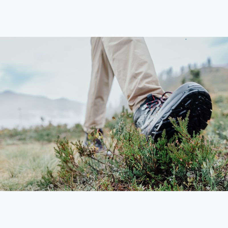 Vyriški turistiniai batai Jack Wolfskin Apex Hike Texapore Mid obsidian moss 10