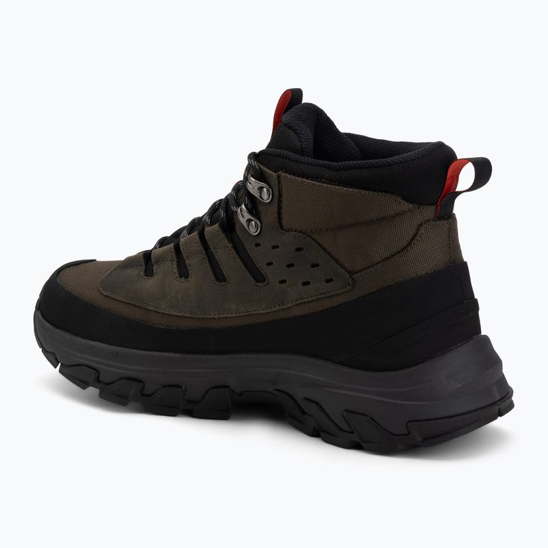 Vyriški turistiniai batai Jack Wolfskin Apex Hike Texapore Mid obsidian moss 3