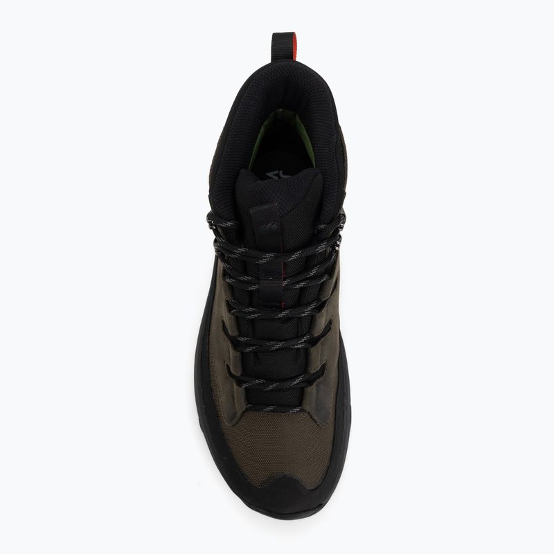 Vyriški turistiniai batai Jack Wolfskin Apex Hike Texapore Mid obsidian moss 5