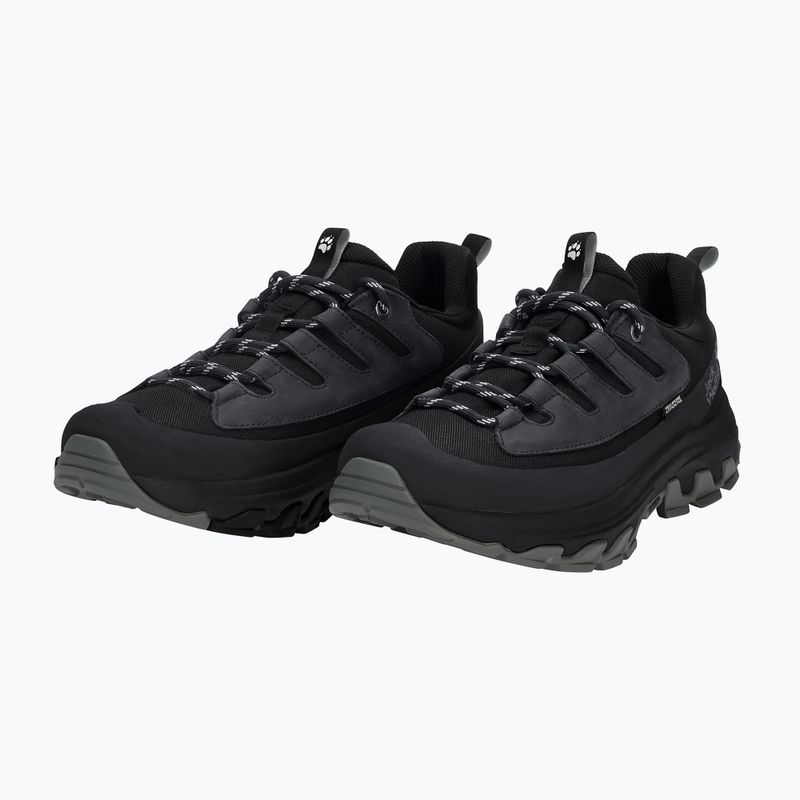 Vyriški žygio batai Jack Wolfskin Apex Hike Texapore Low black 2