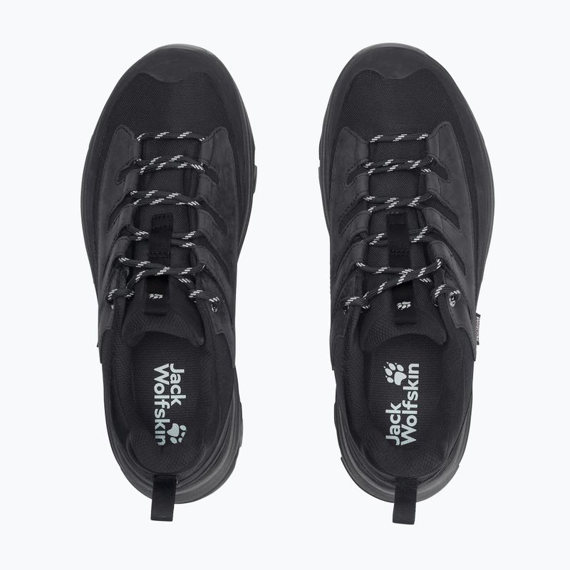 Vyriški žygio batai Jack Wolfskin Apex Hike Texapore Low black 4