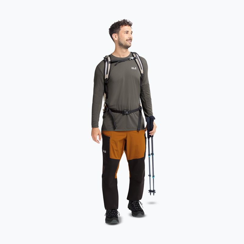 Vyriški žygio batai Jack Wolfskin Apex Hike Texapore Low black 7