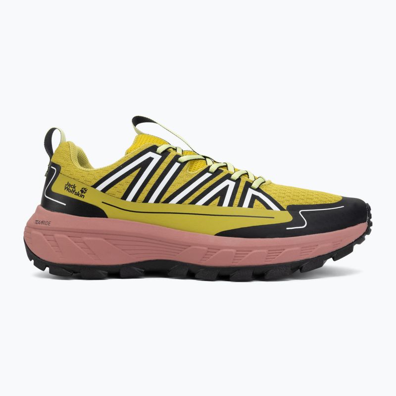Vyriški turistiniai batai Jack Wolfskin Wild Hike Low chartreuse 2