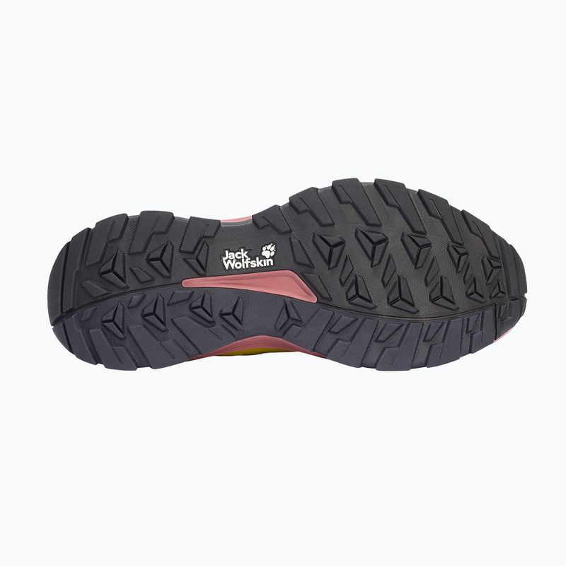 Vyriški turistiniai batai Jack Wolfskin Wild Hike Low chartreuse 2