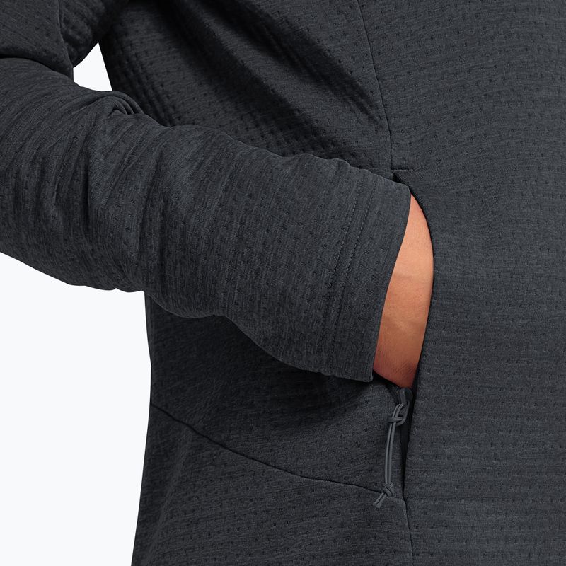 Moteriškas flisinis džemperis Jack Wolfskin Anytrail Full Zip phantom 6