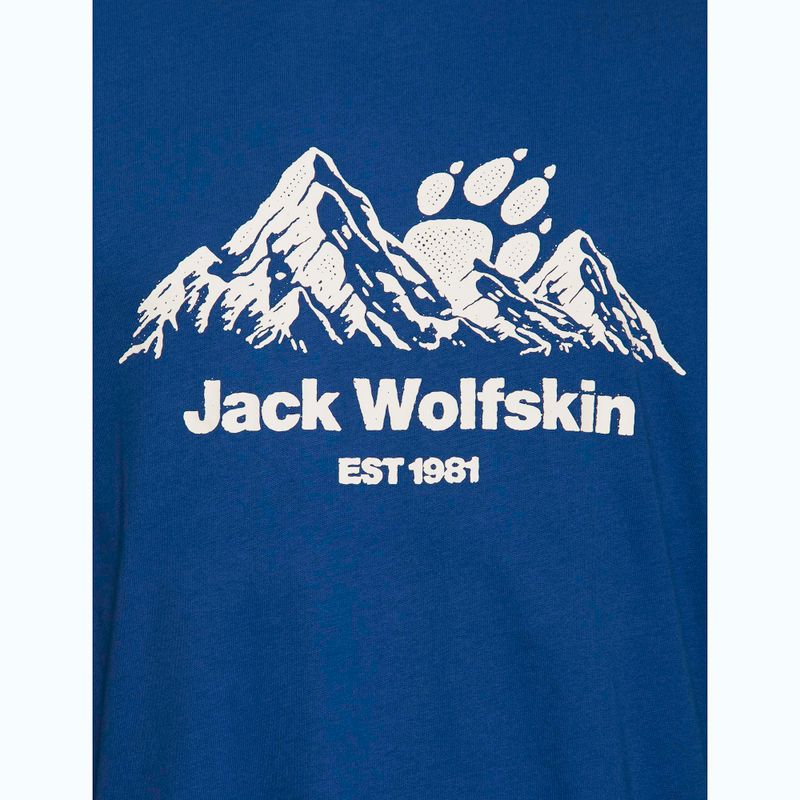 Vyriški marškinėliai Jack Wolfskin Carefree blue orchid 7