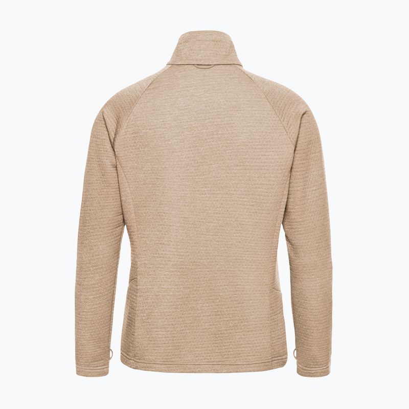 Moteriškas flisinis džemperis Jack Wolfskin Anytrail Full Zip oat 8