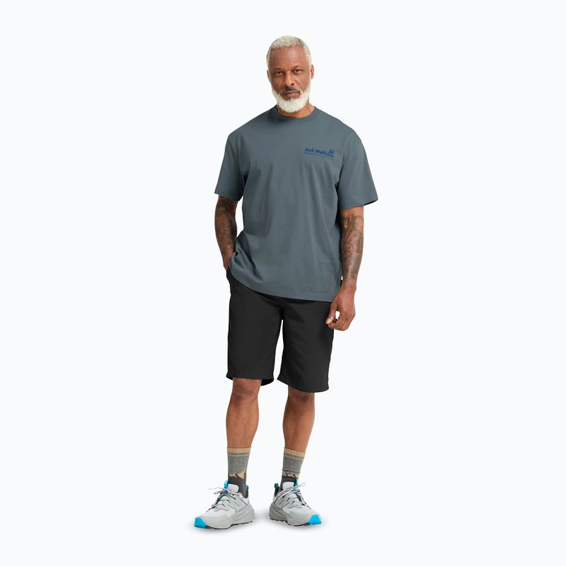 Vyriški trekingo šortai Jack Wolfskin Duneland black 2