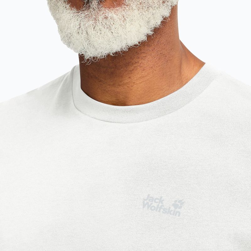 Vyriški marškinėliai Jack Wolfskin Essential stark white 4