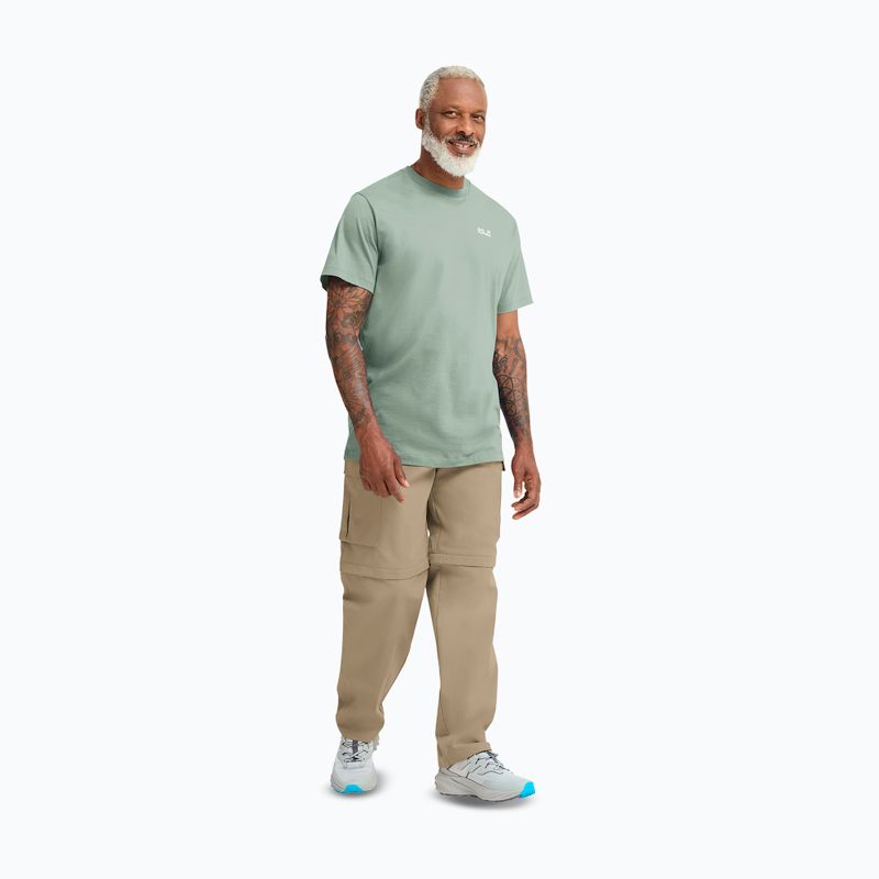 Vyriški marškinėliai Jack Wolfskin Essential green zinnia 2