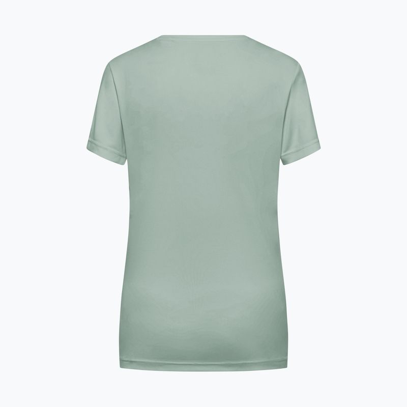 Moteriški trekingo marškinėliai Jack Wolfskin Tech T green zinnia 7
