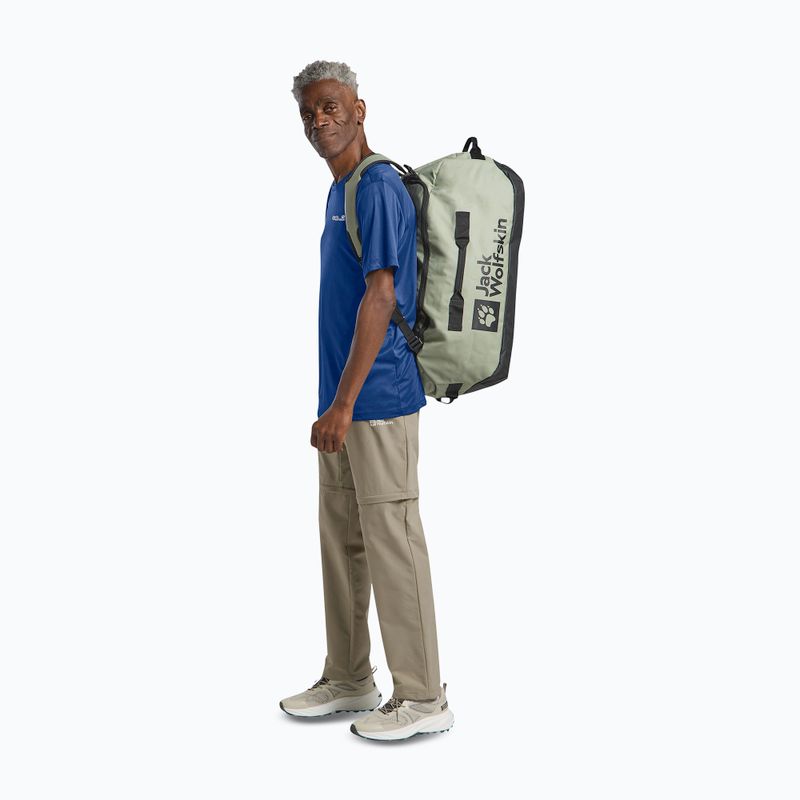 Vyriški žygio marškinėliai Jack Wolfskin Tech T blue orchid 2