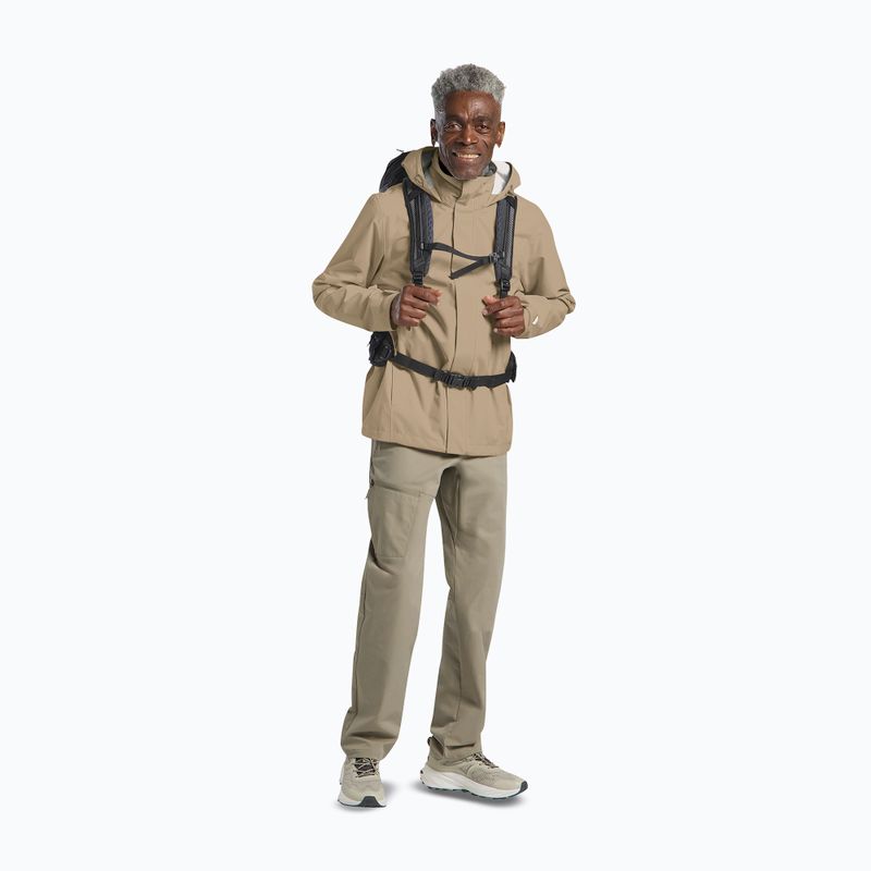 Vyriška lietaus striukė Jack Wolfskin Trailtime 2L hazel wood 2