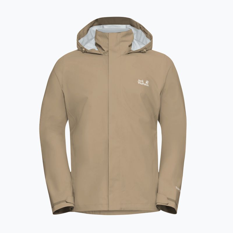 Vyriška lietaus striukė Jack Wolfskin Trailtime 2L hazel wood 7