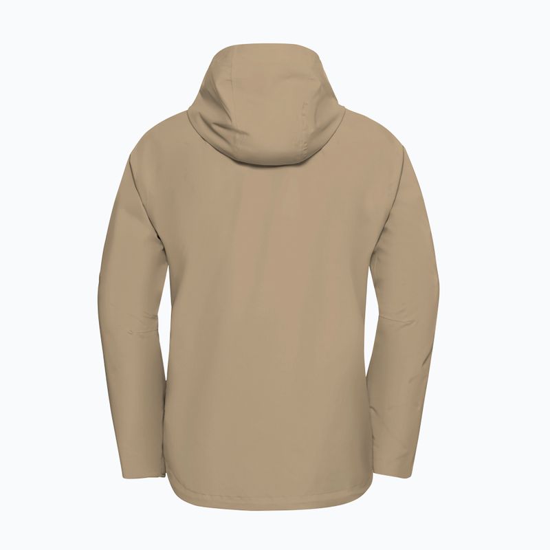Vyriška lietaus striukė Jack Wolfskin Trailtime 2L hazel wood 8
