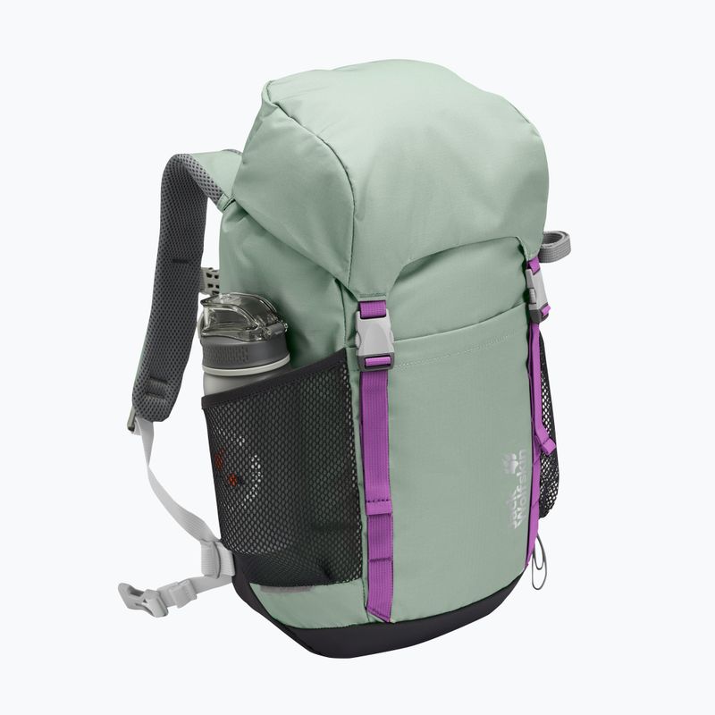 Vaikiška turistinė kuprinė Jack Wolfskin Kids Explorer 20 l green zinnia 2