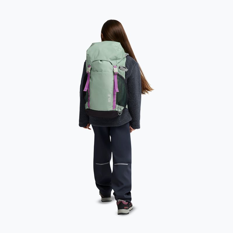 Vaikiška turistinė kuprinė Jack Wolfskin Kids Explorer 20 l green zinnia 15