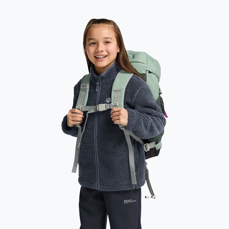 Vaikiška turistinė kuprinė Jack Wolfskin Kids Explorer 20 l green zinnia 16