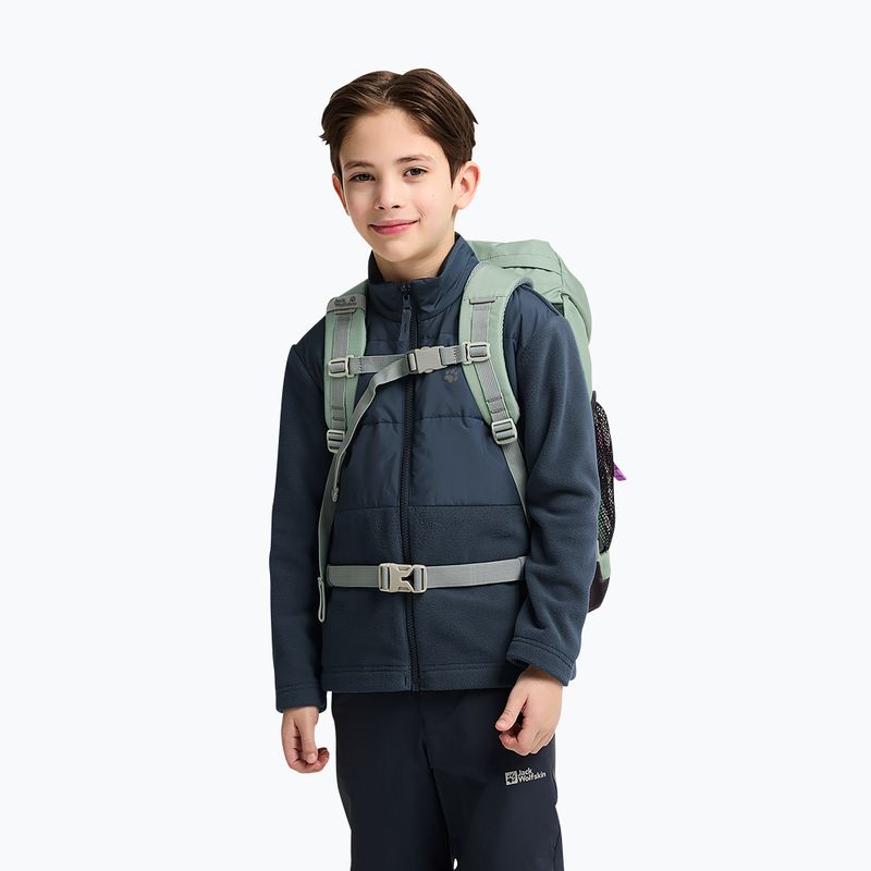 Vaikiška turistinė kuprinė Jack Wolfskin Kids Explorer 20 l green zinnia 18