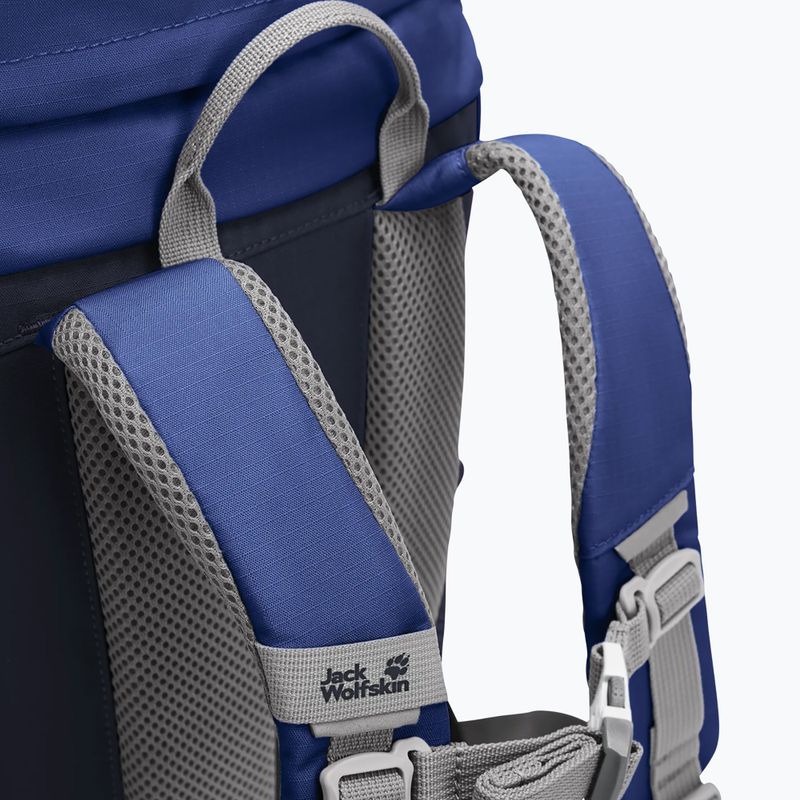 Vaikiška turistinė kuprinė Jack Wolfskin Explorer 15 l blue orchid 9