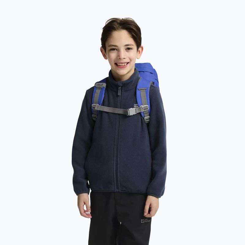 Vaikiška turistinė kuprinė Jack Wolfskin Explorer 15 l blue orchid 14