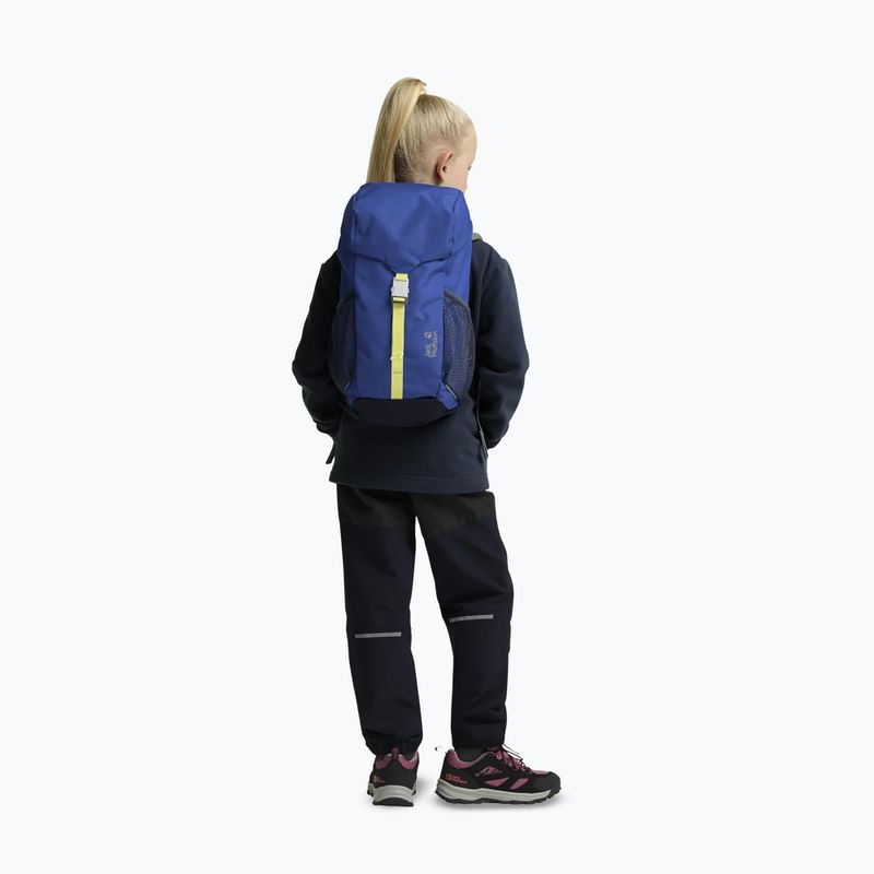 Vaikiška turistinė kuprinė Jack Wolfskin Explorer 15 l blue orchid 16