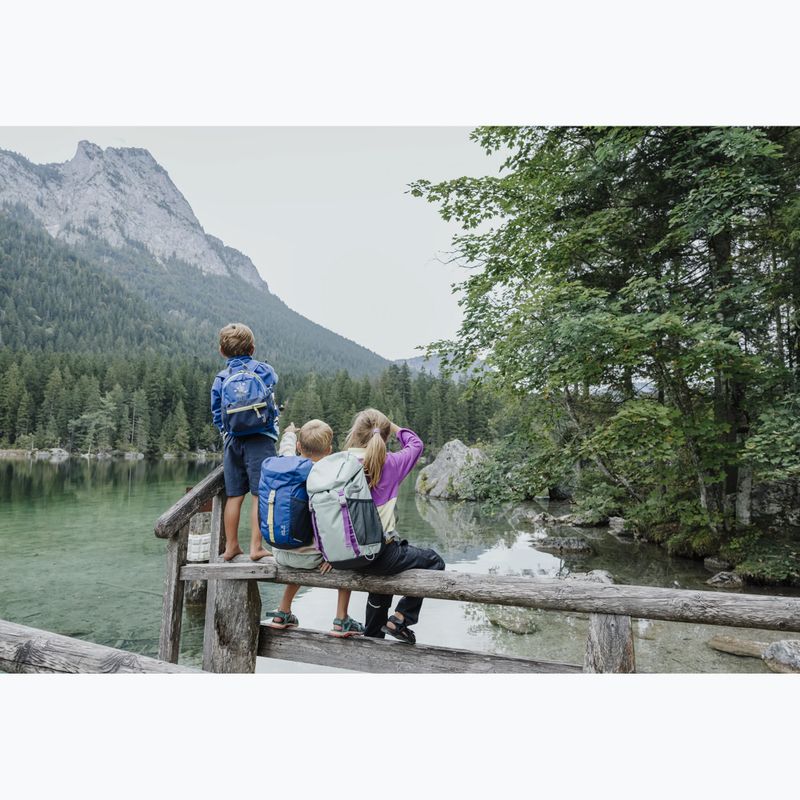 Vaikiška turistinė kuprinė Jack Wolfskin Explorer 15 l blue orchid 17