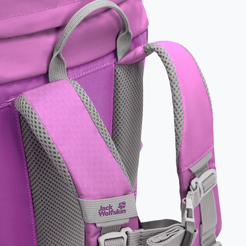 Vaikiška turistinė kuprinė Jack Wolfskin Explorer 15 l foxglove 8