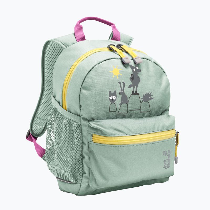 Vaikiška turistinė kuprinė Jack Wolfskin Little Scout 10 l green zinnia 2