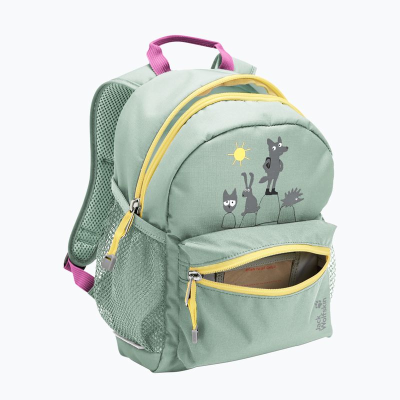 Vaikiška turistinė kuprinė Jack Wolfskin Little Scout 10 l green zinnia 7