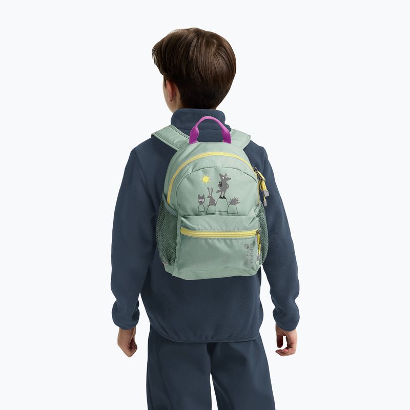 Vaikiška turistinė kuprinė Jack Wolfskin Little Scout 10 l green zinnia 12