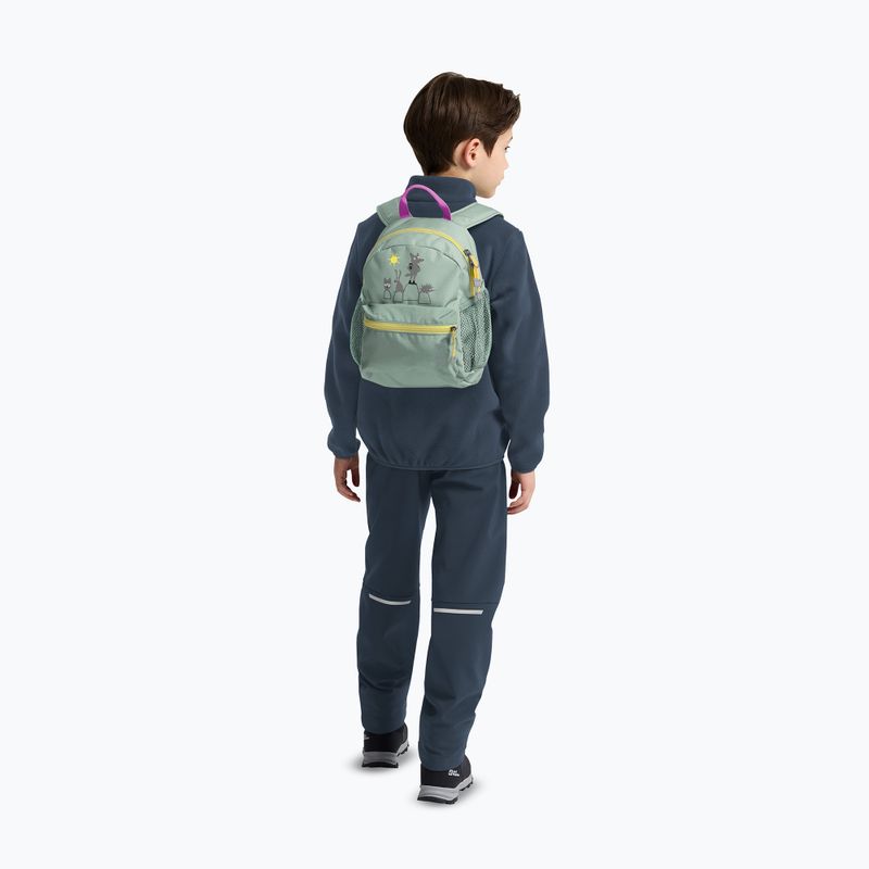 Vaikiška turistinė kuprinė Jack Wolfskin Little Scout 10 l green zinnia 13