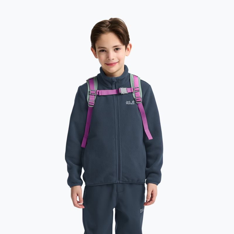 Vaikiška turistinė kuprinė Jack Wolfskin Little Scout 10 l green zinnia 14