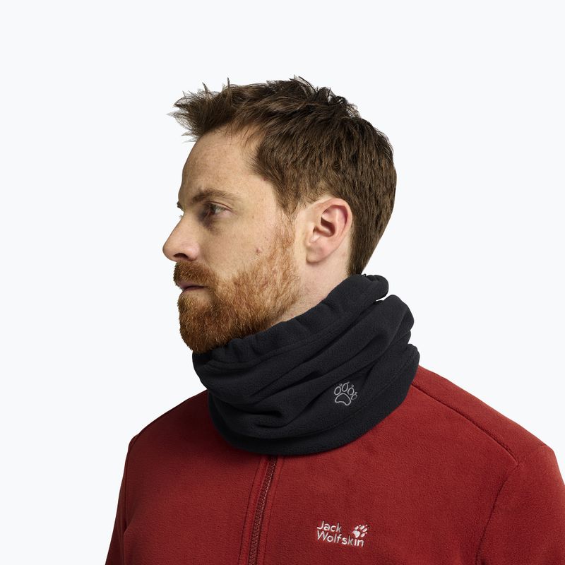 Kaklaskarė Jack Wolfskin Vertigo Paw Loop black 7