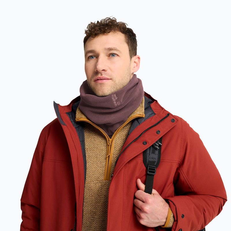 Kaklaskarė Jack Wolfskin Real Stuff Loop sheer plum 5