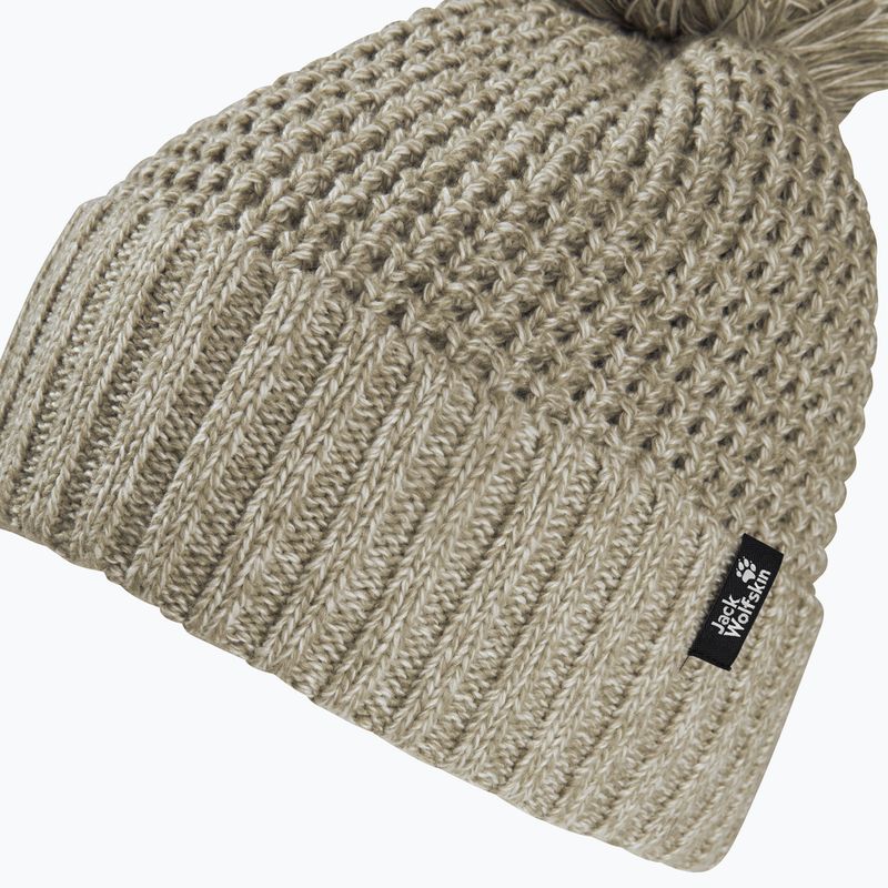 Žieminė moteriška kepurė Jack Wolfskin Medley Knit Beanie hazel wood 2