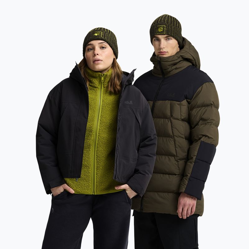 Žieminė kepurė Jack Wolfskin Badge Beanie obsidian moss 4