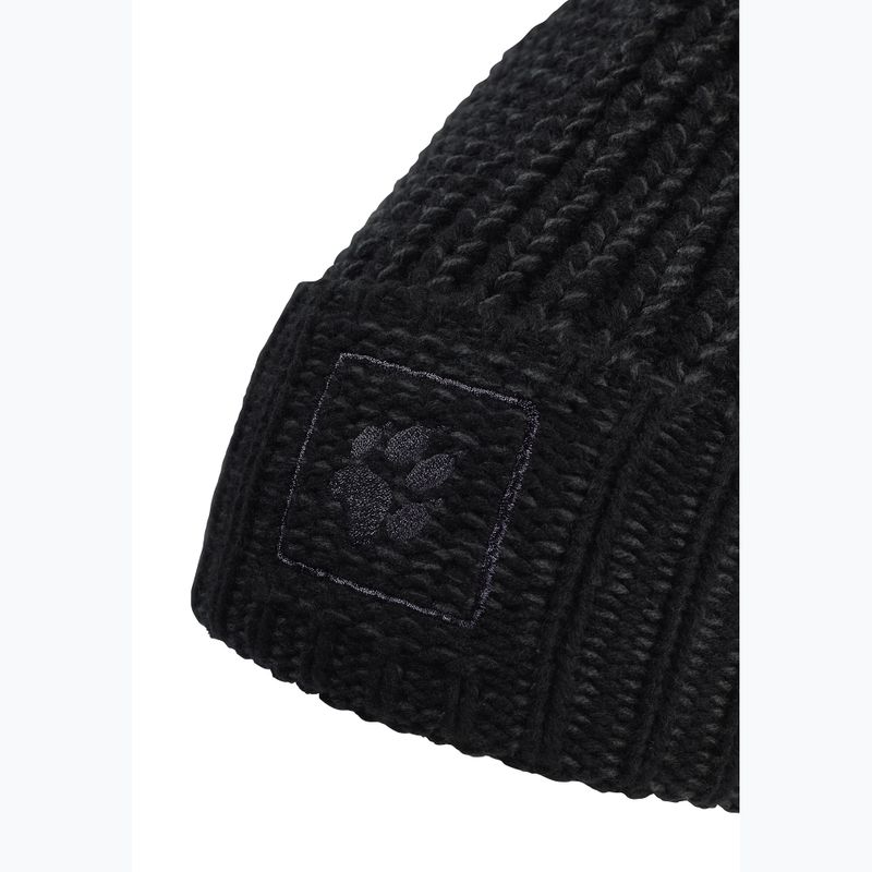 Žieminė kepurė Jack Wolfskin Badge Beanie black 3