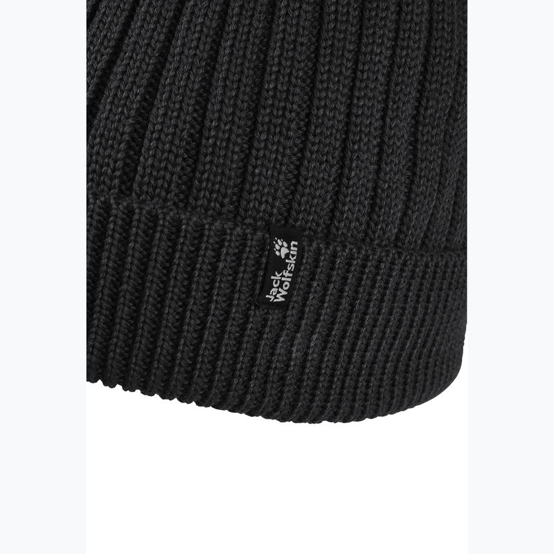 Žieminė kepurė Jack Wolfskin Pom Pom Beanie phantom 3
