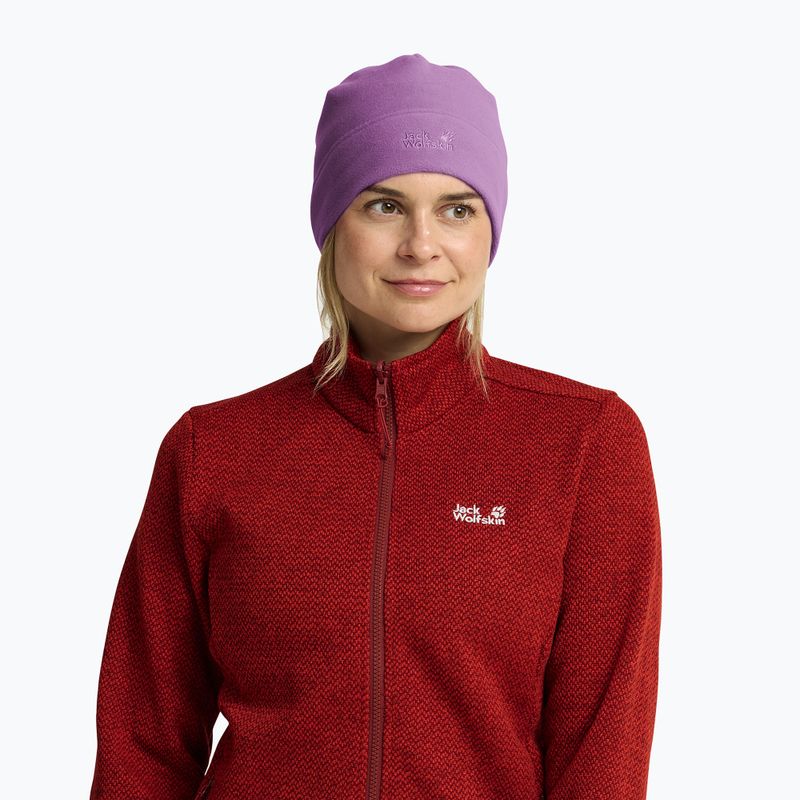 Žieminė kepurė Jack Wolfskin Real Stuff Beanie vivid orchid 4